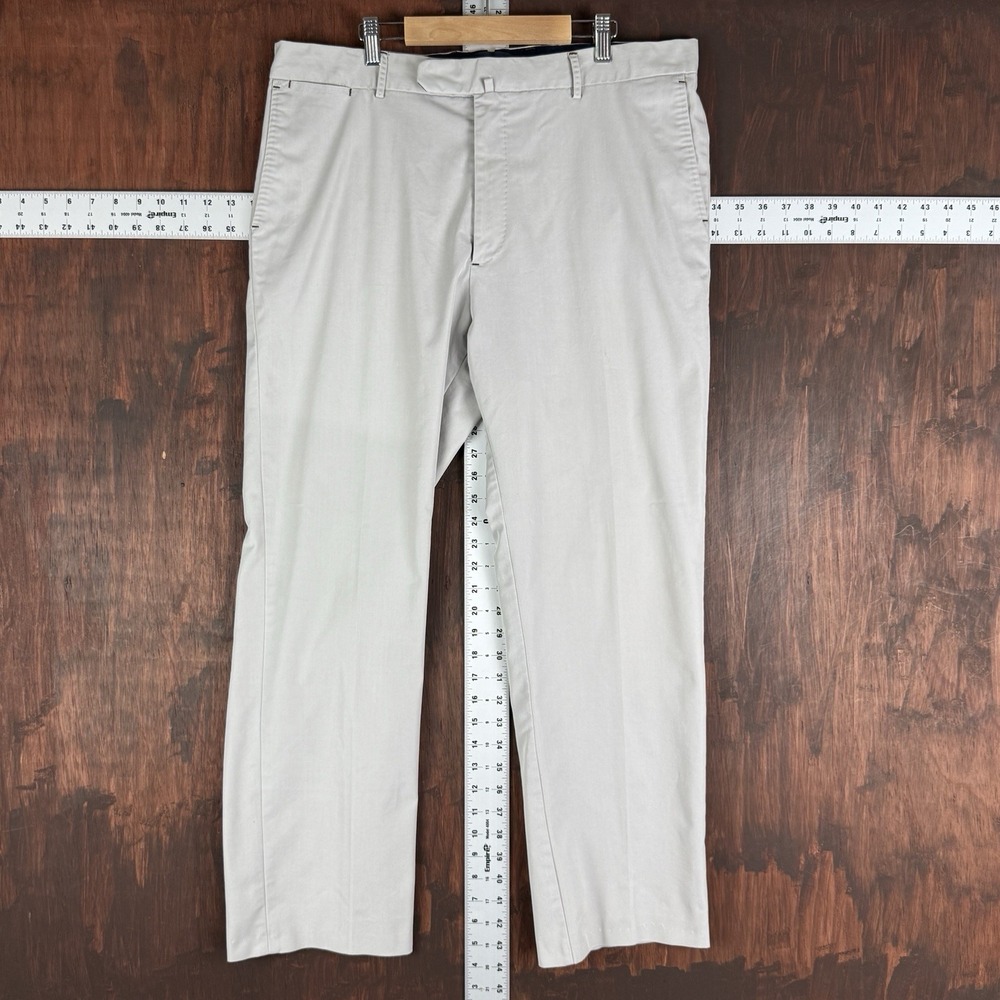 Peter Millar Wayfare Golf 5 Pocket Stretch Crown Crafted Pants Beige Mens 36x28